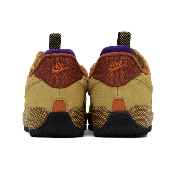 Nike Air Force 1 Wild "Wheat Gold" FB2348 700 LIMITED Color New Women's Size 9.5 - Picture 8 of 10